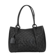 Pre-owned Leather gucci-bags Gucci Vintage , Black , Dames