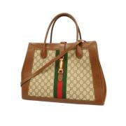 Pre-owned Plastic gucci-bags Gucci Vintage , Brown , Dames