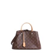 Pre-owned Leather louis-vuitton-bags Louis Vuitton Vintage , Brown , D...