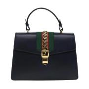 Pre-owned Leather gucci-bags Gucci Vintage , Black , Dames