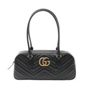 Pre-owned Leather gucci-bags Gucci Vintage , Black , Dames