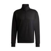 Stijlvolle Sweatshirt Ze_Courduroy Boss Black , Black , Heren