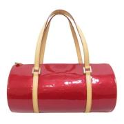 Pre-owned Leather louis-vuitton-bags Louis Vuitton Vintage , Red , Dam...