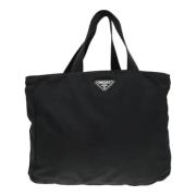 Pre-owned Fabric totes Prada Vintage , Black , Dames