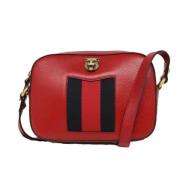 Pre-owned Leather gucci-bags Gucci Vintage , Red , Dames