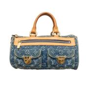 Pre-owned Leather louis-vuitton-bags Louis Vuitton Vintage , Blue , Da...