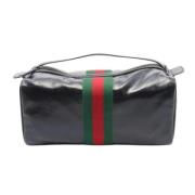 Pre-owned Leather gucci-bags Gucci Vintage , Black , Dames