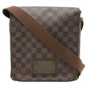 Pre-owned Canvas louis-vuitton-bags Louis Vuitton Vintage , Brown , Da...