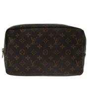 Pre-owned Canvas louis-vuitton-bags Louis Vuitton Vintage , Brown , Da...