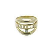 Pre-owned Yellow Gold rings Celine Vintage , Yellow , Heren