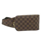 Pre-owned Canvas louis-vuitton-bags Louis Vuitton Vintage , Brown , Da...