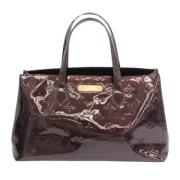 Pre-owned Leather louis-vuitton-bags Louis Vuitton Vintage , Red , Dam...