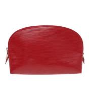 Pre-owned Leather louis-vuitton-bags Louis Vuitton Vintage , Red , Dam...