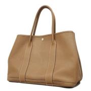 Pre-owned Leather handbags Hermès Vintage , Brown , Dames