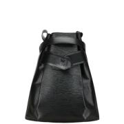 Pre-owned Leather louis-vuitton-bags Louis Vuitton Vintage , Black , D...