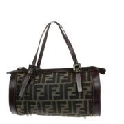 Pre-owned Canvas fendi-bags Fendi Vintage , Brown , Dames