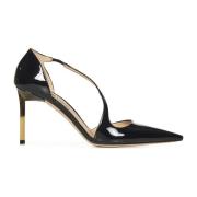 Zwarte Slip-On Stiletto Hakken Tom Ford , Black , Dames