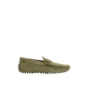 Velvet Gommino Moccasins Tod's , Green , Heren