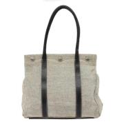 Pre-owned Canvas totes Prada Vintage , Gray , Dames