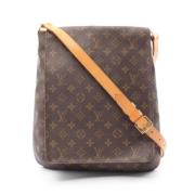 Pre-owned Canvas louis-vuitton-bags Louis Vuitton Vintage , Brown , Da...