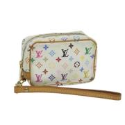 Pre-owned Canvas louis-vuitton-bags Louis Vuitton Vintage , White , Da...