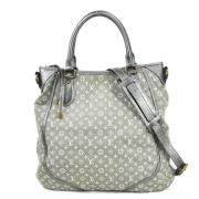 Pre-owned Canvas louis-vuitton-bags Louis Vuitton Vintage , Gray , Dam...