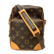 Pre-owned Canvas louis-vuitton-bags Louis Vuitton Vintage , Brown , Da...