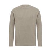 Gebreide Pullover Sweater Resteröds , Beige , Heren