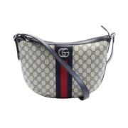 Pre-owned Leather gucci-bags Gucci Vintage , Beige , Dames