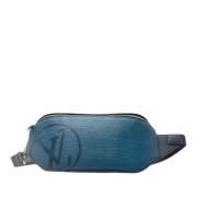 Pre-owned Leather louis-vuitton-bags Louis Vuitton Vintage , Blue , Da...