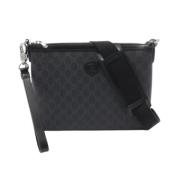 Pre-owned Leather gucci-bags Gucci Vintage , Black , Dames