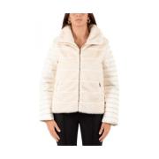 Dames Blouson Jas Luckylu , White , Dames