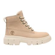 Field Mid Dames Veterlaars Timberland , Beige , Dames