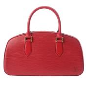 Pre-owned Leather louis-vuitton-bags Louis Vuitton Vintage , Red , Dam...