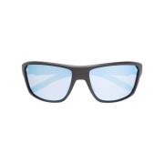 Blauwe Spiegel Pilot Zonnebril Accessoires Oakley , Blue , Unisex