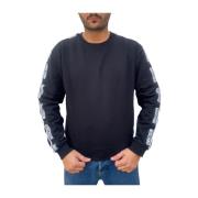 Stijlvolle Sweatshirt voor Mannen Moschino , Black , Heren