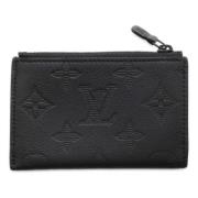 Pre-owned Fabric wallets Louis Vuitton Vintage , Black , Dames