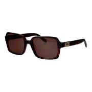 Stijlvolle zonnebril Gd0059/S Gcds , Brown , Dames