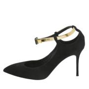 Pre-owned Leather heels Giuseppe Zanotti Pre-owned , Black , Dames