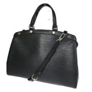 Pre-owned Leather louis-vuitton-bags Louis Vuitton Vintage , Black , D...