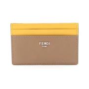 Pre-owned Leather wallets Fendi Vintage , Brown , Dames