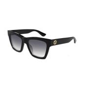 Zwart Grijs Zonnebril Gg1714S Model Gucci , Black , Unisex