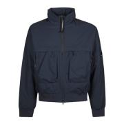 Korte jas voor stijlvolle buitenkleding C.p. Company , Blue , Heren