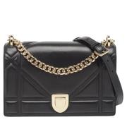 Pre-owned Leather dior-bags Dior Vintage , Black , Dames