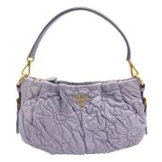 Pre-owned Leather prada-bags Prada Vintage , Purple , Dames