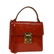 Pre-owned Leather louis-vuitton-bags Louis Vuitton Vintage , Red , Dam...