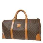 Pre-owned Canvas celine-bags Celine Vintage , Brown , Dames