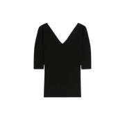 Ocean Gebreide Trui Max Mara Weekend , Black , Dames