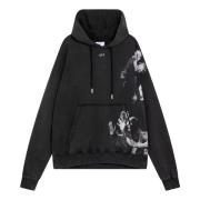 Hoodie Off White , Black , Heren