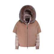 Stijlvolle Jas voor Mannen Moorer , Beige , Dames